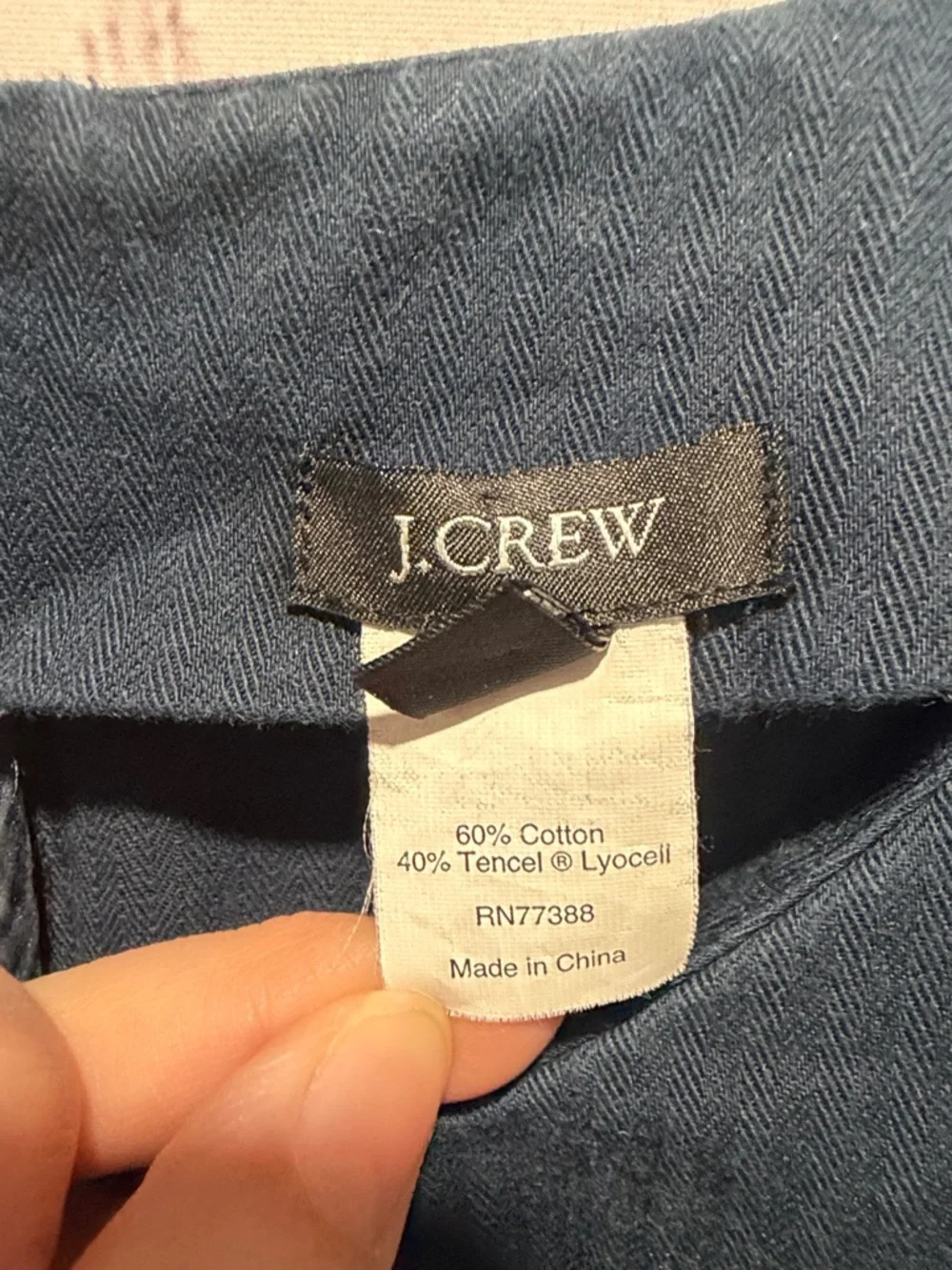 J. Crew crew navy
